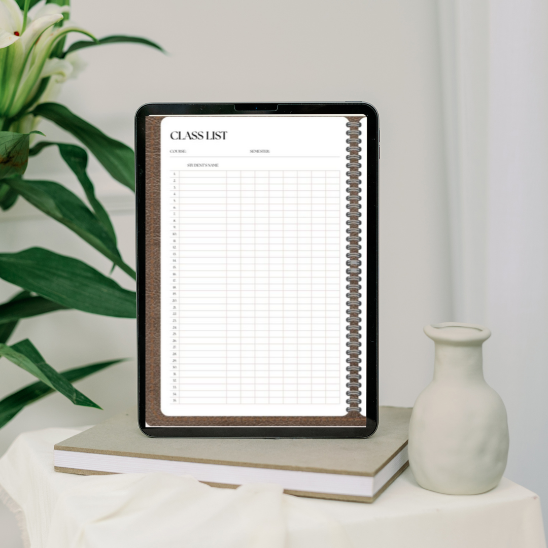 Digital Teacher Planner
