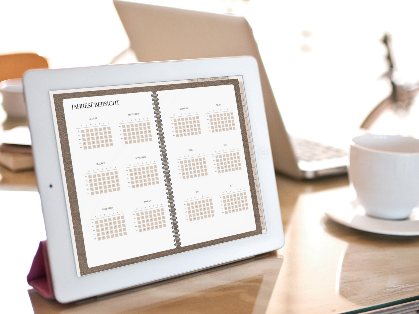 Der perfekte digitale Lehrerkalender – auf Deutsch!