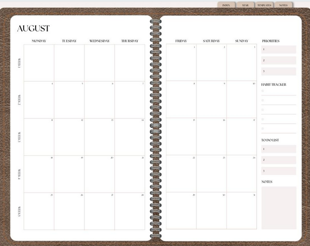 1- Digital Teacher Planner: Smarter Organization for the Modern Classroom
