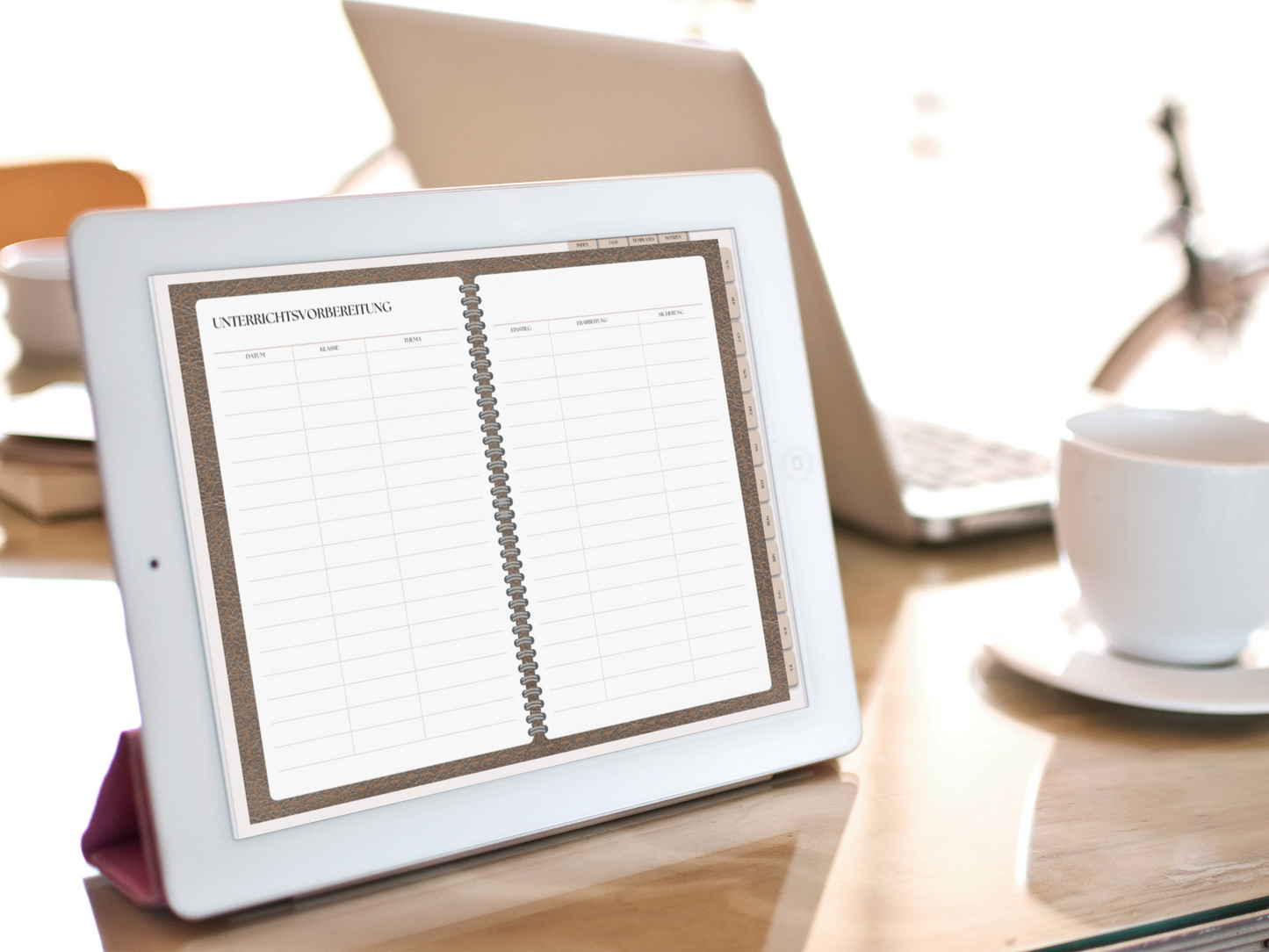Der perfekte digitale Lehrerkalender – auf Deutsch!